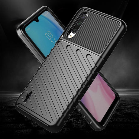 Thunder Case Capa flexível resistente resistente em TPU para Xiaomi Mi CC9e  -  Xiaomi Mi A3 preto