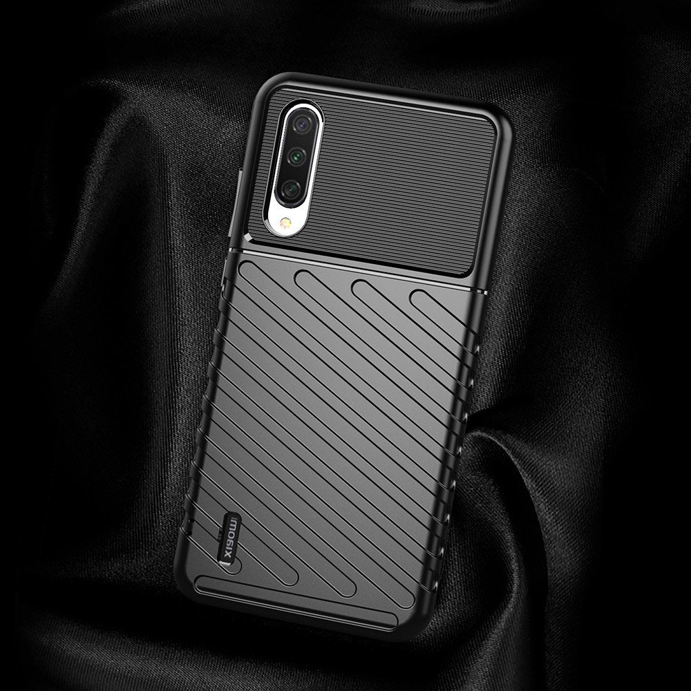 Thunder Case Capa flexível resistente resistente em TPU para Xiaomi Mi CC9e  -  Xiaomi Mi A3 preto