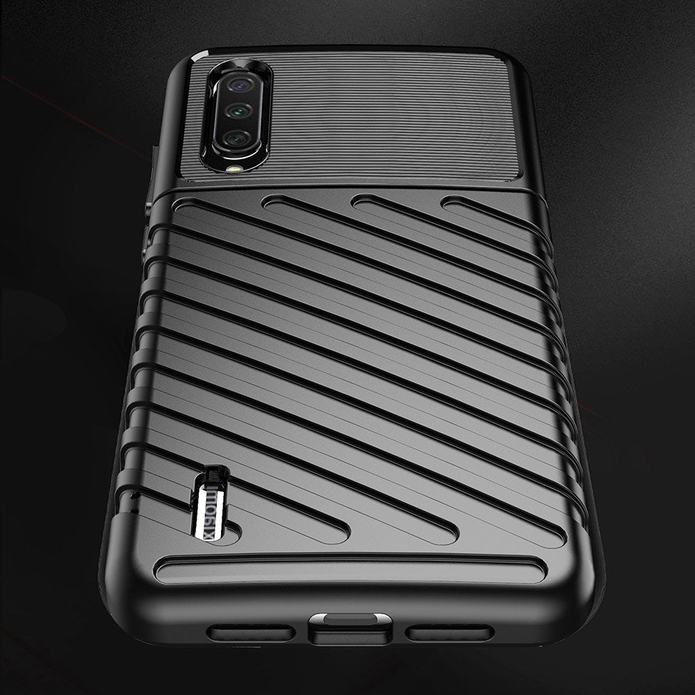 Thunder Case Capa flexível resistente resistente em TPU para Xiaomi Mi CC9e  -  Xiaomi Mi A3 preto