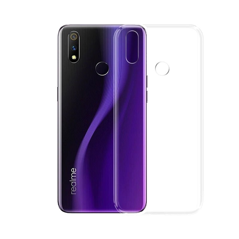 Capa de gel TPU Ultra Clear 05 mm para Realme X2 Pro transparente