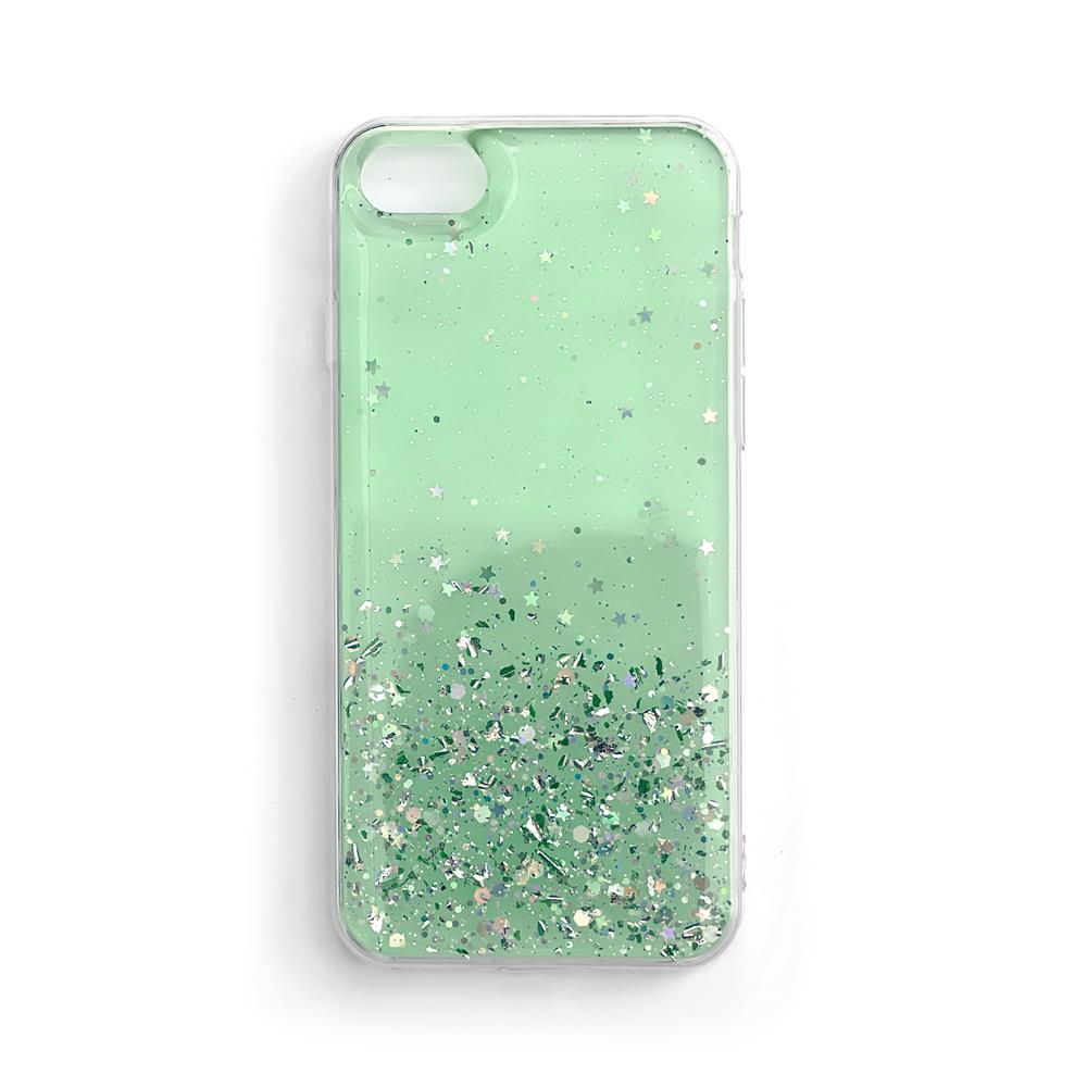 Capa Wozinsky Star Glitter Shining para iPhone 8 Plus  -  iPhone 7 Plus verde