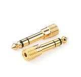 Adaptador Ugreen de mini jack de 35 mm para jack dourado de 63 mm (20503)