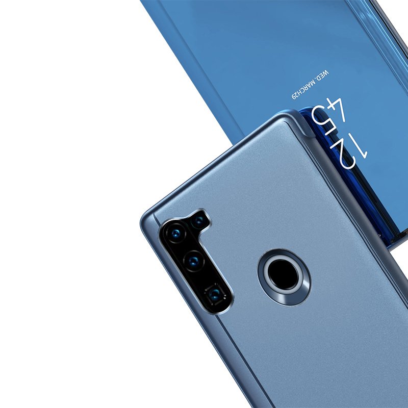 Capa transparente da capa para Motorola Moto G8 Power blue