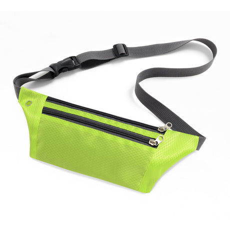 Ultimate Running Belt com saída para fone de ouvido verde