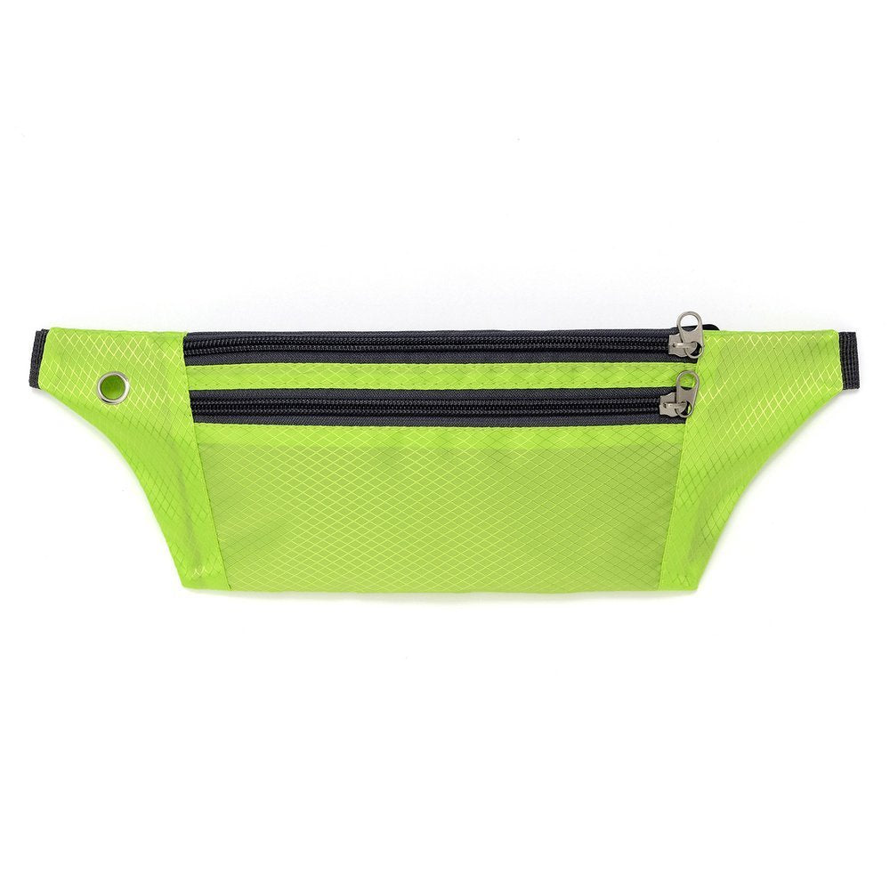 Ultimate Running Belt com saída para fone de ouvido verde