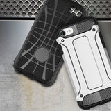 Capa Hybrid Armor Capa resistente e resistente para iPhone SE 2020  -  iPhone 8  -  iPhone 7 preto