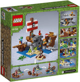 LEGO Minecraf 21152- A Aventura do Barco Pirata