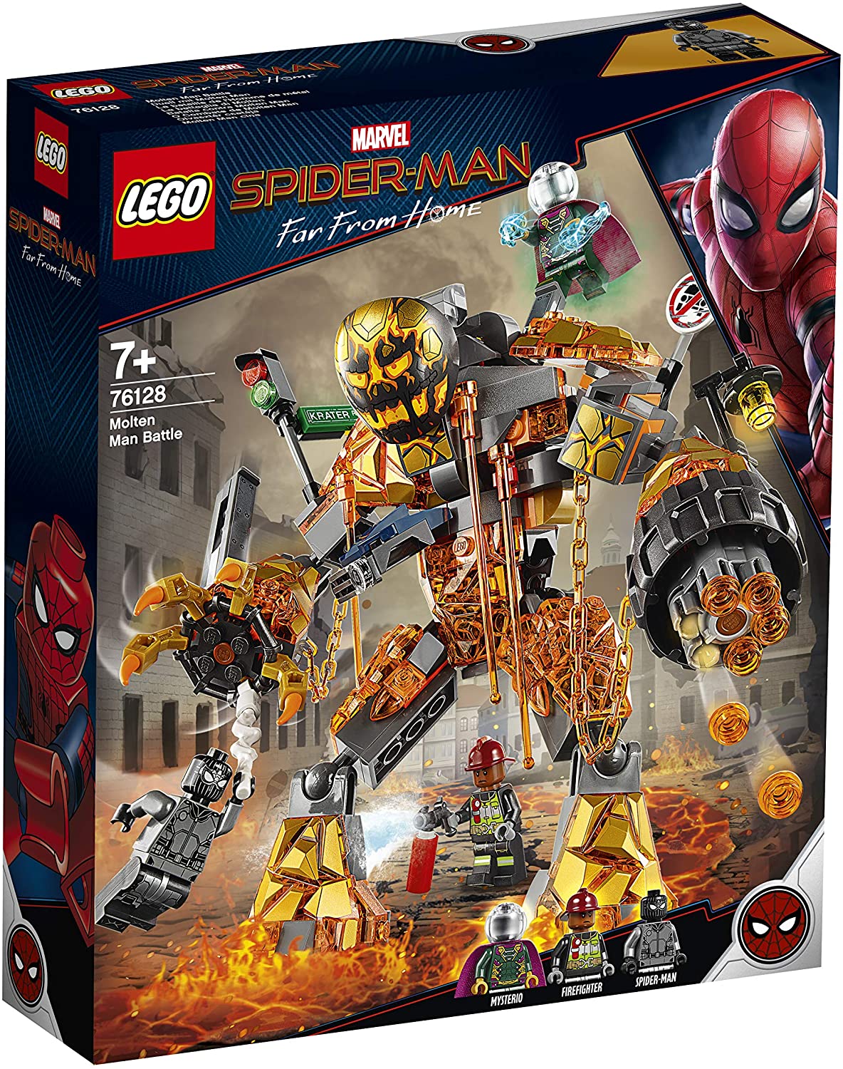 LEGO Marvel Super Heroes 76128 O Combate de Molten Man