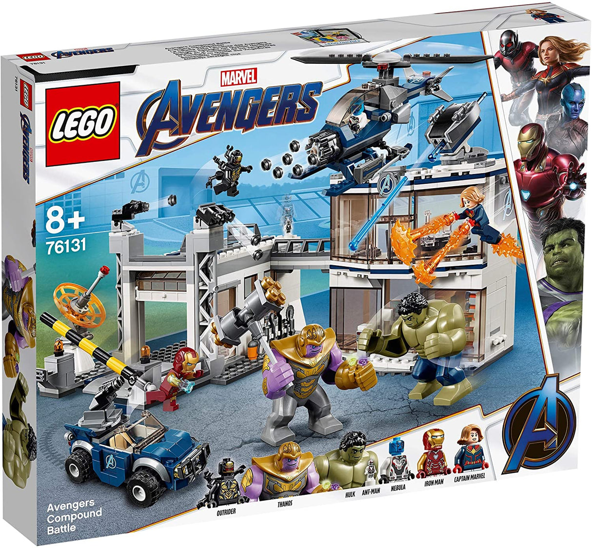 Lego Marvel 76131 O Combate no Quartel dos Vingadores