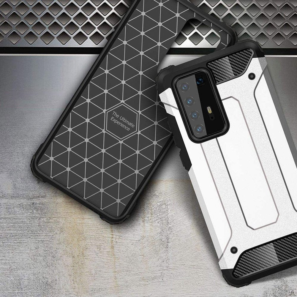 Capa Hybrid Armor Capa resistente e resistente para Huawei P40 preta