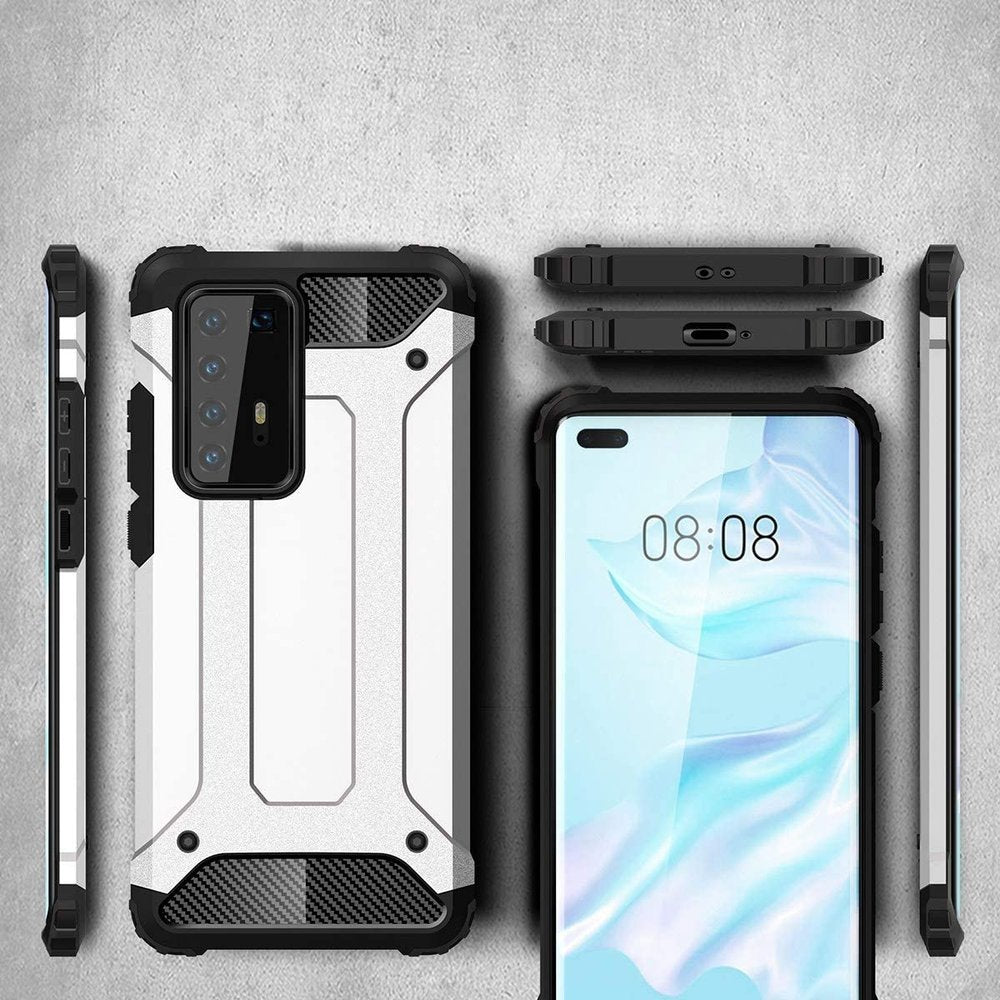 Capa Hybrid Armor Capa resistente e resistente para Huawei P40 preta