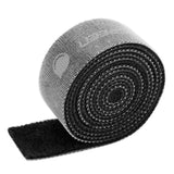 Organizador de cabos com tiras de velcro Ugreen 15 mm x 1 m preto (70110 LP124)