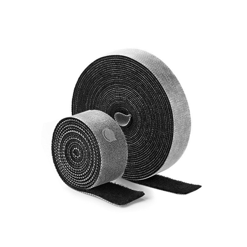 Organizador de cabos com tiras de velcro Ugreen 15 mm x 1 m preto (70110 LP124)