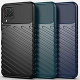 Capa Thunder Capa flexível resistente resistente e resistente de TPU para Huawei P40 Lite azul