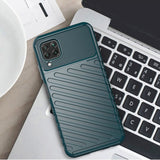 Capa Thunder Capa flexível resistente resistente e resistente de TPU para Huawei P40 Lite verde