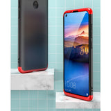 Capa de proteção GKK 360 frontal e traseira Capa de corpo inteiro Xiaomi Redmi 10X 4G  -  Xiaomi Redmi Note 9 azul