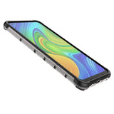 Capa de armadura de caixa de favo de mel com pára-choque de TPU para Xiaomi Redmi 10X 4G  -  Xiaomi Redmi Note 9 transparente