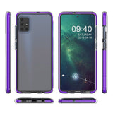 Capa protetora de gel de TPU transparente com moldura colorida para Xiaomi Redmi Note 9 Pro  -  Redmi Note 9S amarelo