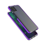 Capa protetora de gel de TPU transparente com moldura colorida para Xiaomi Redmi Note 9 Pro  -  Redmi Note 9S amarelo