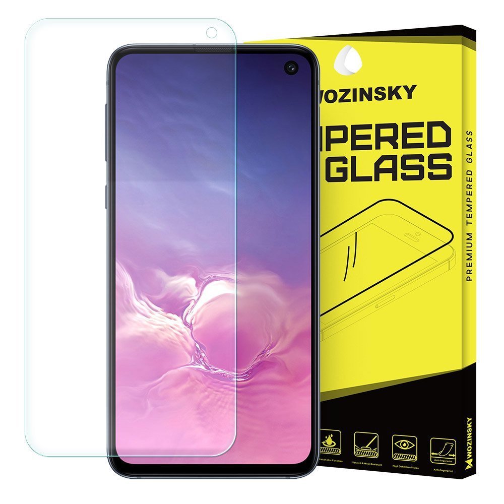 Protetor de tela de vidro temperado Wozinsky 9H para Samsung Galaxy S10 Lite