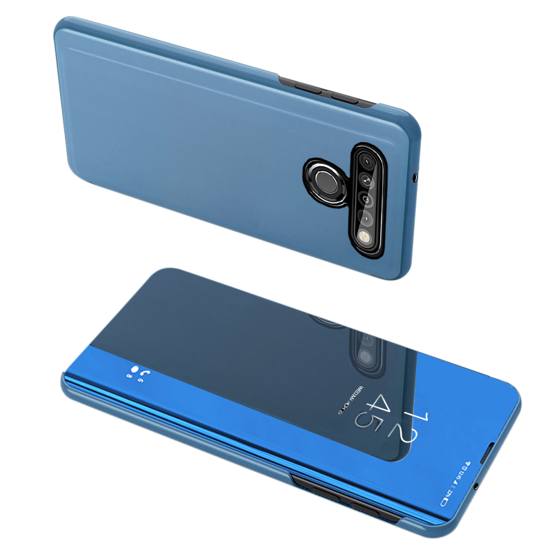 Capa transparente para LG K61 azul