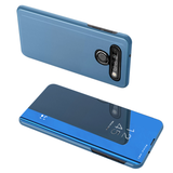 Capa transparente para LG K61 azul