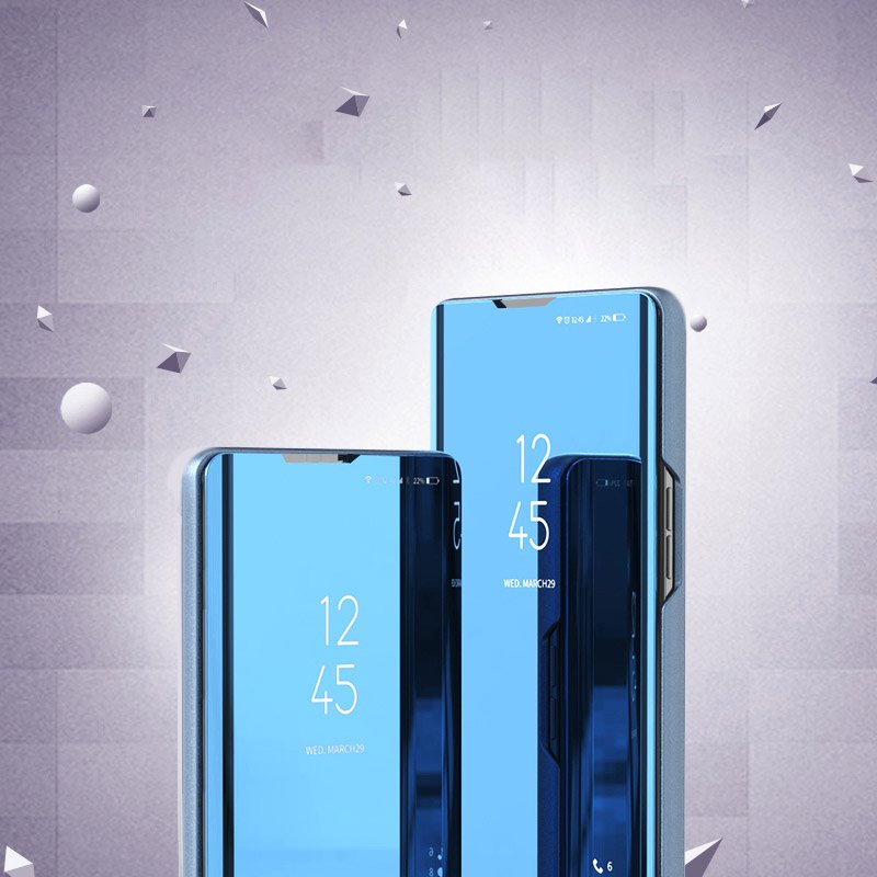 Capa transparente para Oppo A72  -  A52 azul