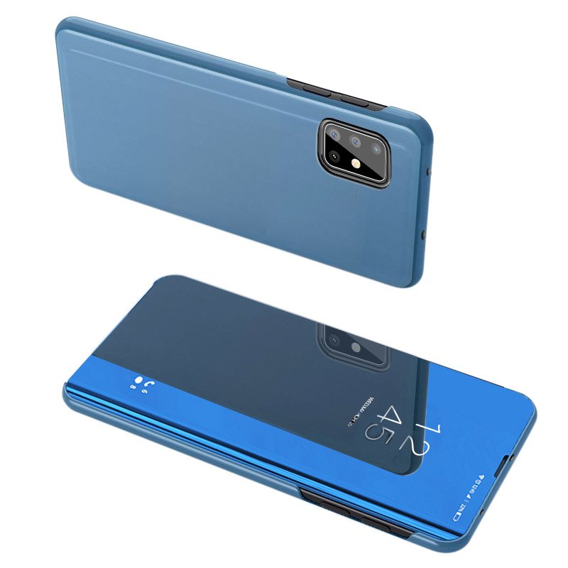 Capa de capa transparente para Samsung Galaxy A51 5G  -  Galaxy A51  -  Galaxy A31 azul