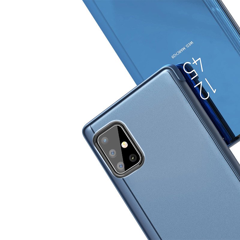 Capa de capa transparente para Samsung Galaxy A51 5G  -  Galaxy A51  -  Galaxy A31 azul