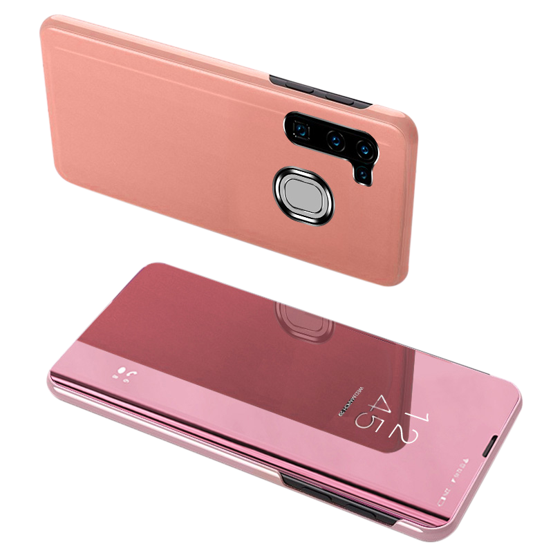 Capa transparente para Samsung Galaxy A21S rosa