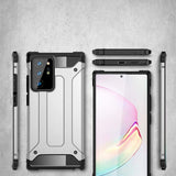 Capa Hybrid Armor Capa resistente e resistente para Samsung Galaxy Note 20 Ultra preta