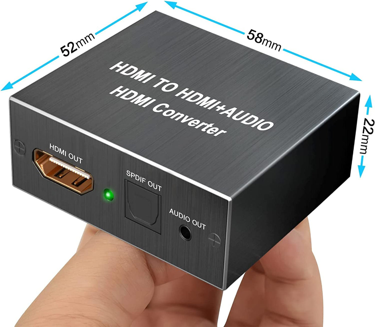 HDMI extrator de áudio 4K