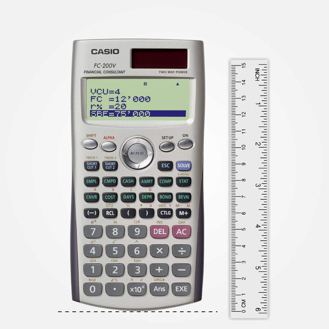 Calculadora fc 200v hot sale