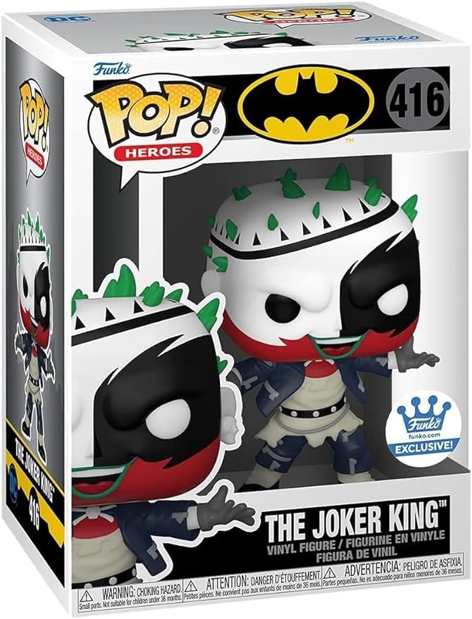 Funko Pop! DC Batman The Joker King 416 Exclusivo