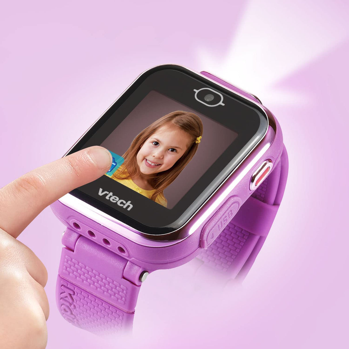 VTech KidiZoom DX3 Smartwatch Infantil Roxo (NOVA VERSÃO 2023)