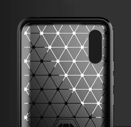 Capa carbono Capa flexível de TPU para Xiaomi Redmi 9A preta