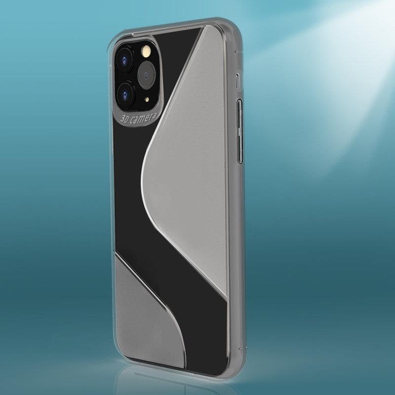 S-Case Capa Flexível de TPU para Huawei P40 Lite  -  Nova 7i  -  Nova 6 SE preta