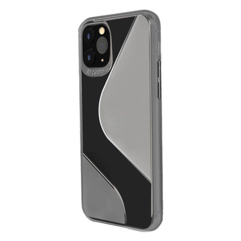 S-Case Capa Flexível de TPU para Huawei P40 Lite E preta