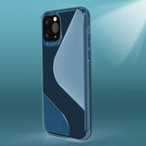 S-Case Capa Flexível de TPU para Huawei P Smart 2020 azul