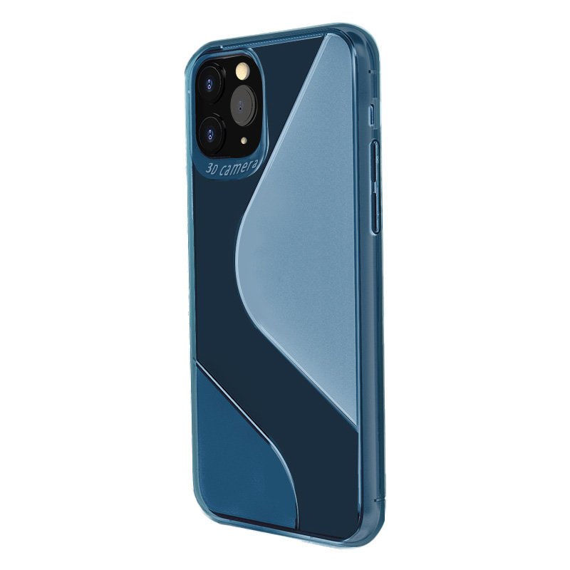 S-Case Capa Flexível TPU para Samsung Galaxy A21S azul