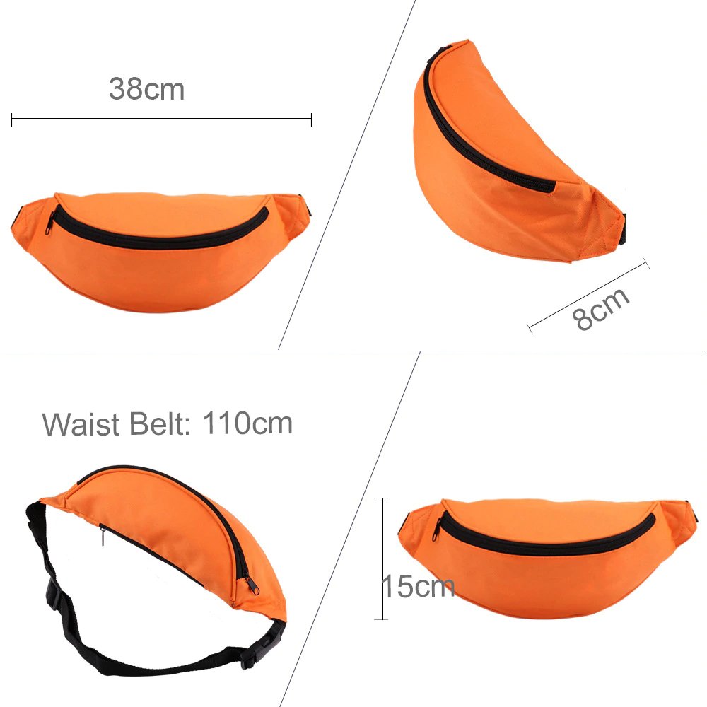 Bolsa Ultimate Running Belt para documentos chave carteira preta