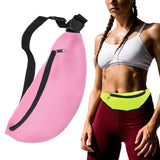 Bolsa Ultimate Running Belt para documentos chave carteira rosa