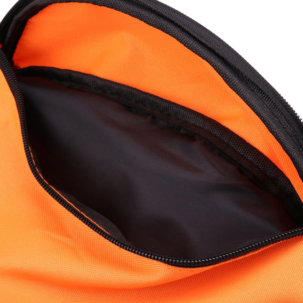 Bolsa Ultimate Running Belt para documentos com carteira de chaves laranja