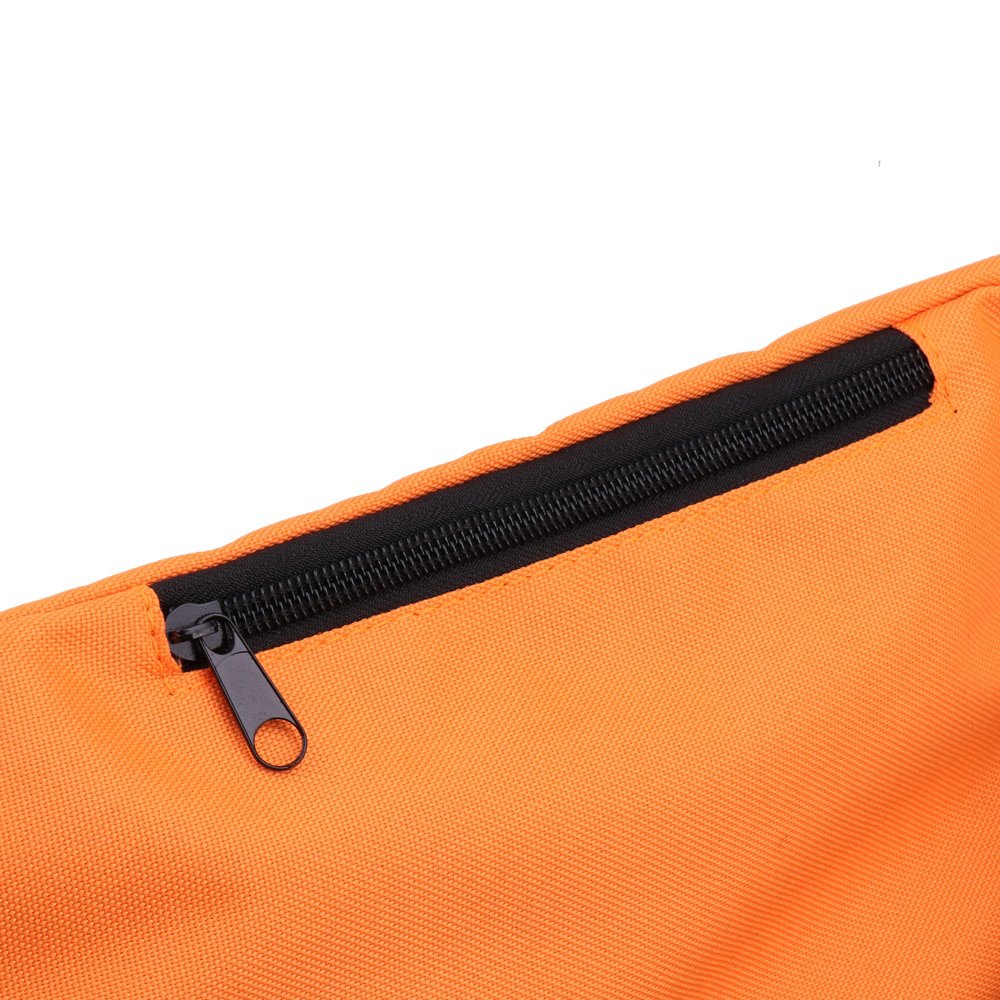 Bolsa Ultimate Running Belt para documentos com carteira de chaves laranja