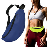 Bolsa Ultimate Running Belt para documentos chave carteira azul