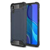 Capa de armadura híbrida resistente e resistente para Xiaomi Redmi 9A azul