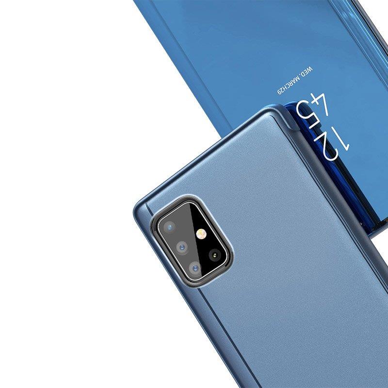 Capa de capa transparente para Samsung Galaxy M31s azul