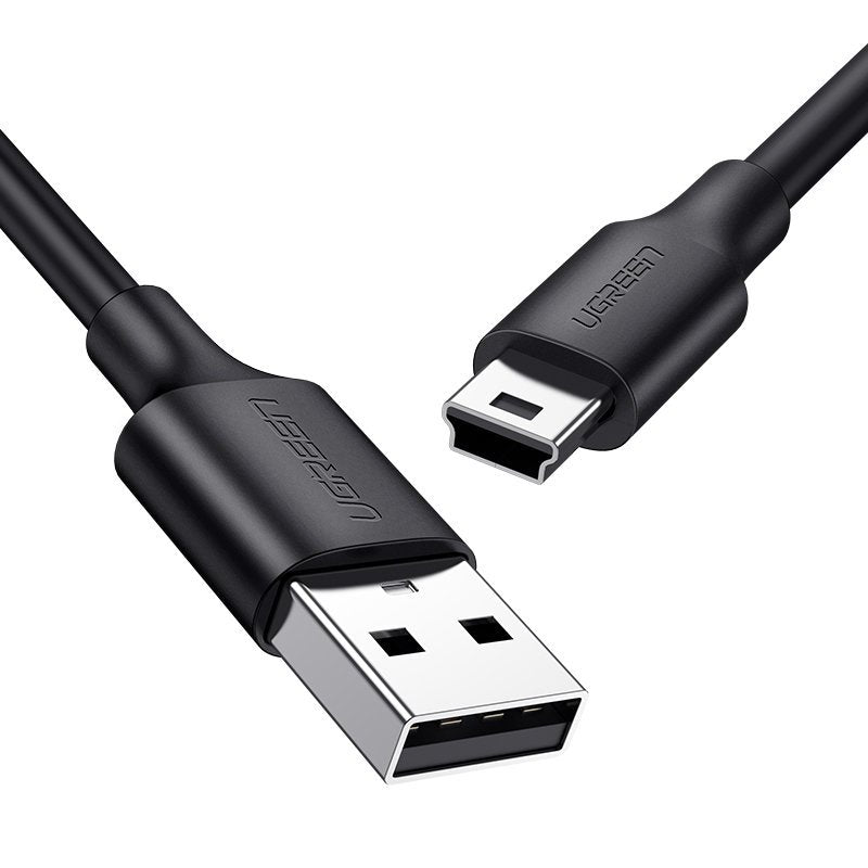 Ugreen USB - cabo mini USB 480 Mbps 1 m preto (US132 10355)