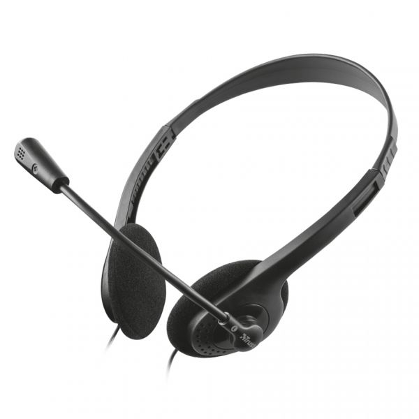 Trust Headset Chat Black - 21867