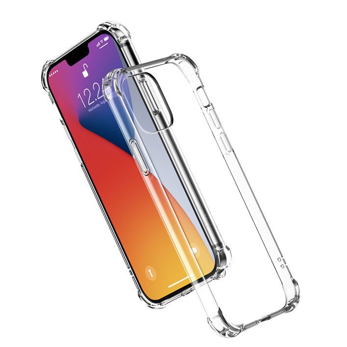 Capa protetora de silicone Ugreen Capa de borracha flexível macia para iPhone 12 Pro Max transparente